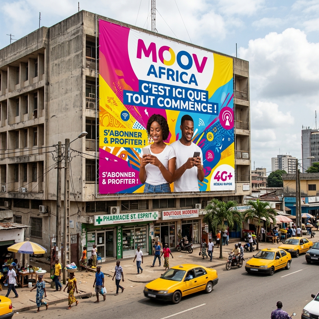 Bâche publicitaire grand format — IMprim'Flex